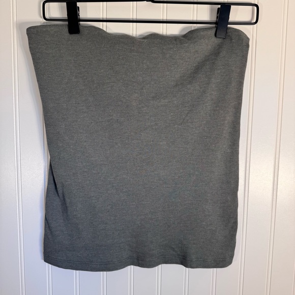 aerie Tops - Aerie Sage Green Ribbed Tube Top Sleeveless Shirt Women’s Size Medium